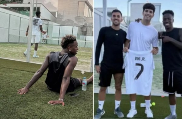 Marca: Vinicius xây sân bóng ném tại nhà để trở thành nơi tụ tập của các cầu thủ Real Madrid